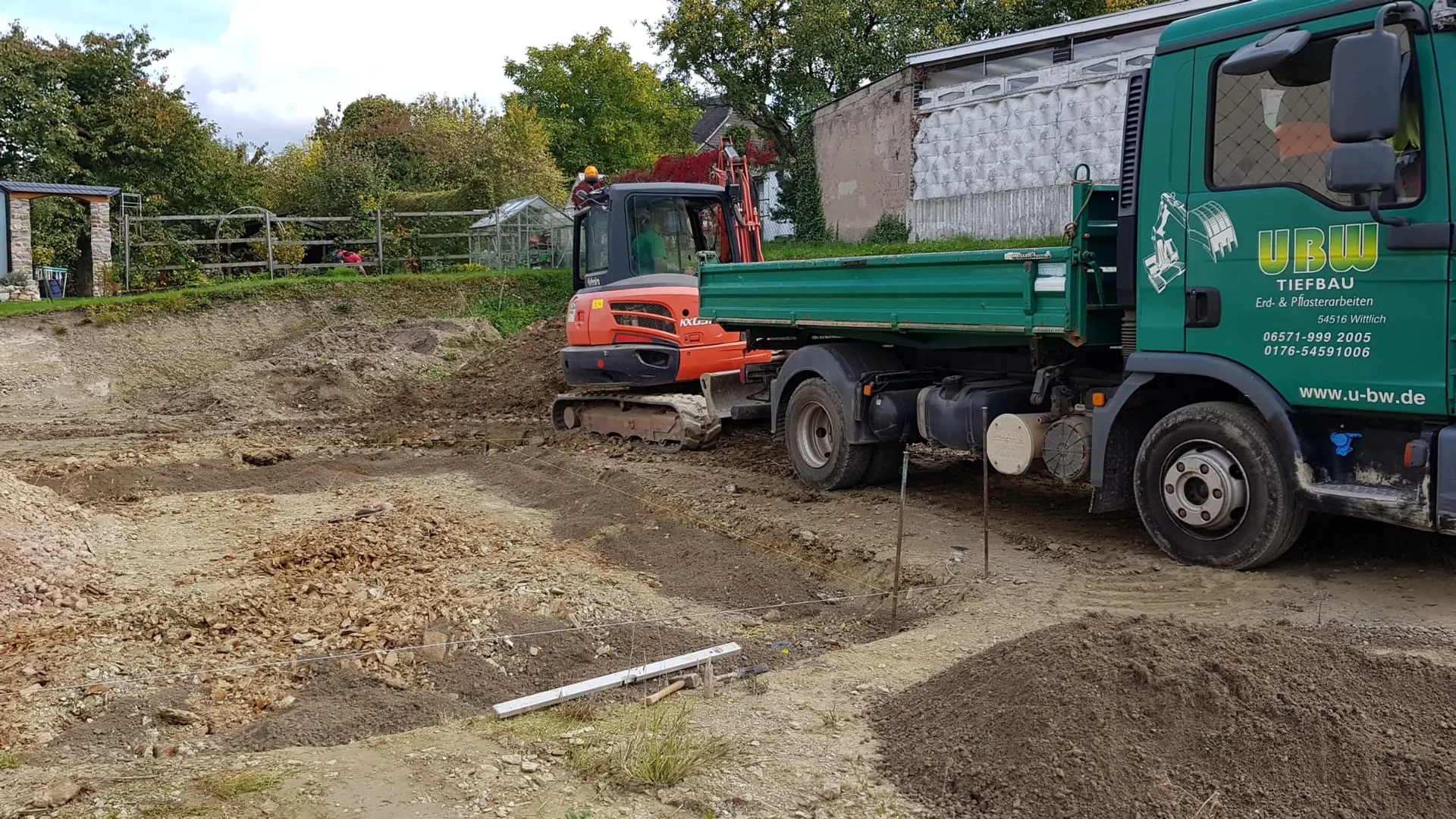 Teichbau – Referenzprojekt UBW Ulukoc Bau Wittlich