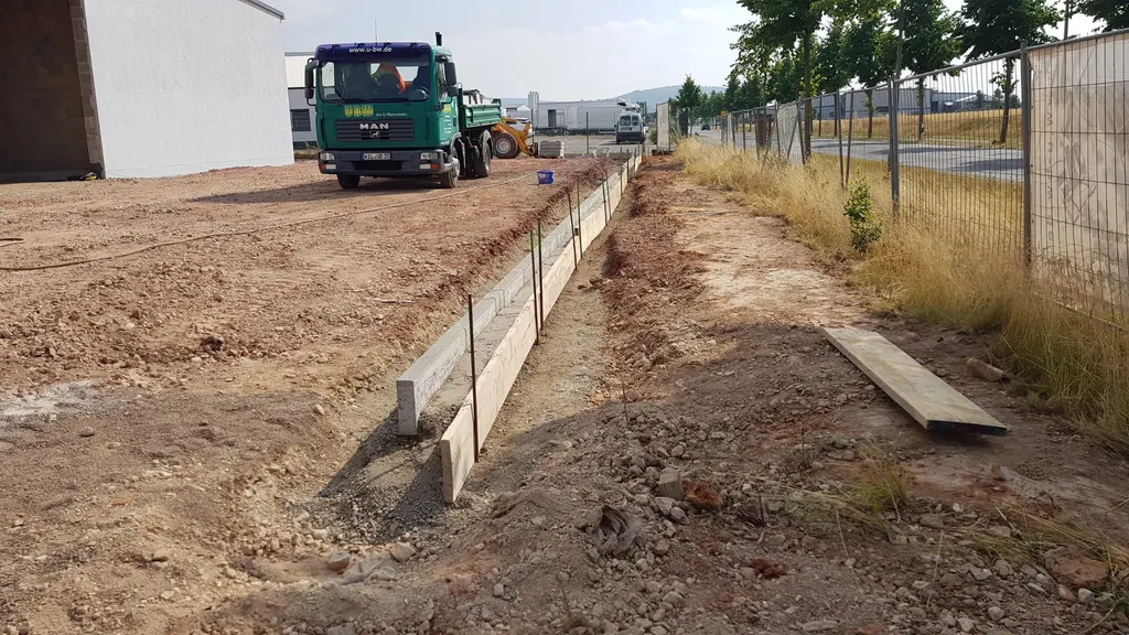 Bordsteine setzen in Wittlich – Projektfoto 1 von UBW Ulukoc Bau